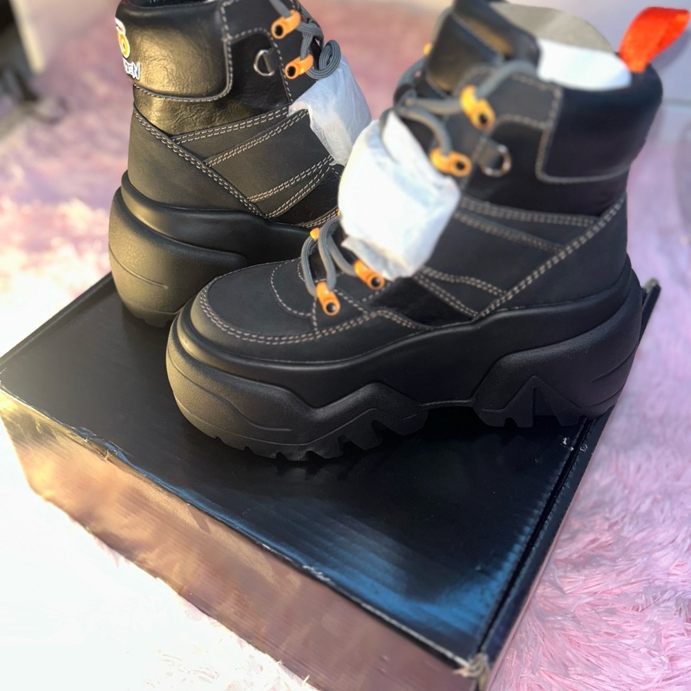 SHINOBI SHIELD PLATFORM SNEAKERS